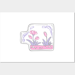 Cupiosexual Potion Terrarium Hidden colors Posters and Art